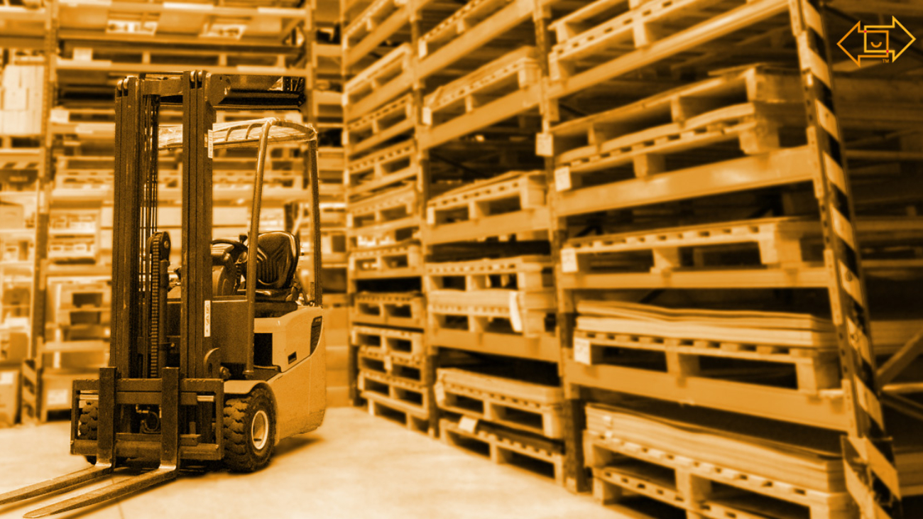 retention approaches article image with an empty forklift in a warehouse
