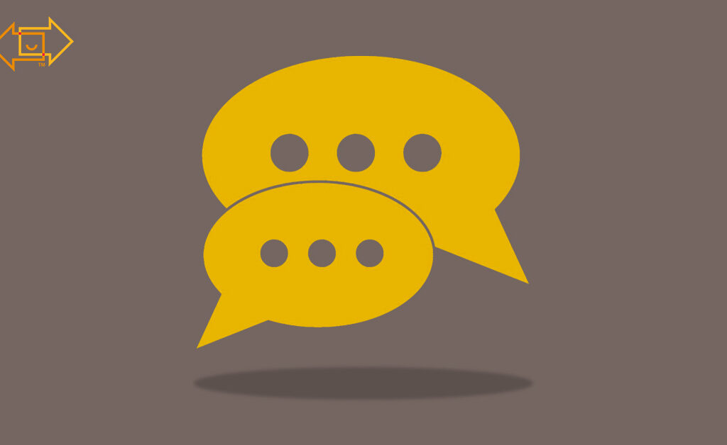 text bubbles showing effective communication