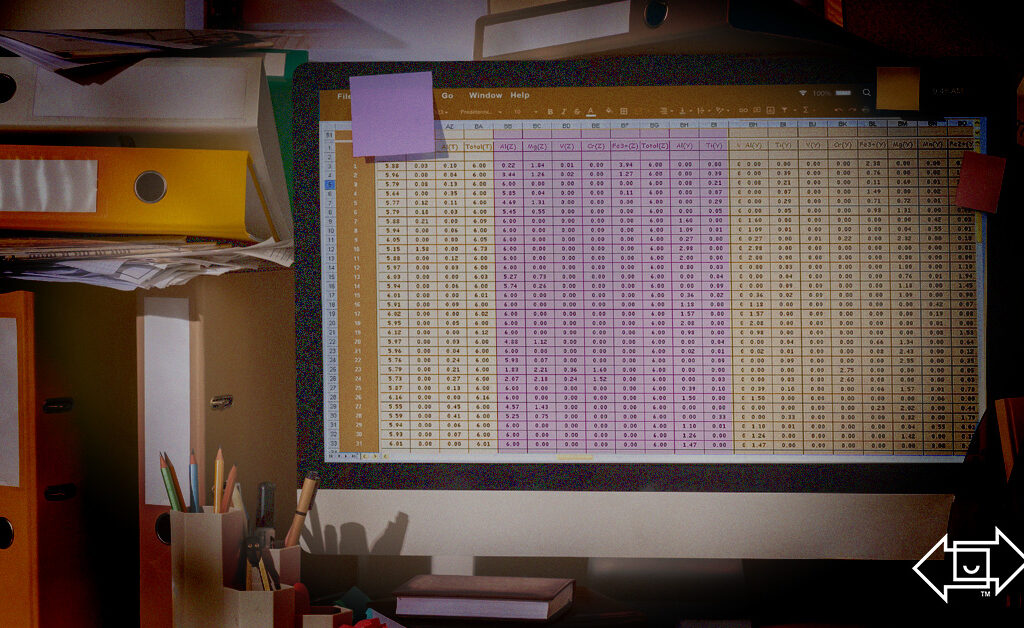 busy peak season computer screen with schedule