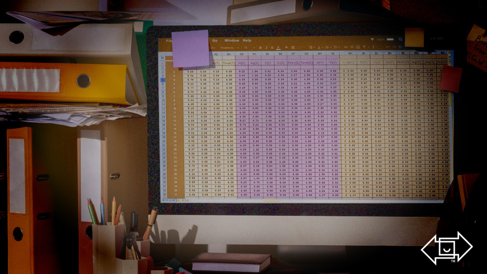 busy peak season computer screen with schedule